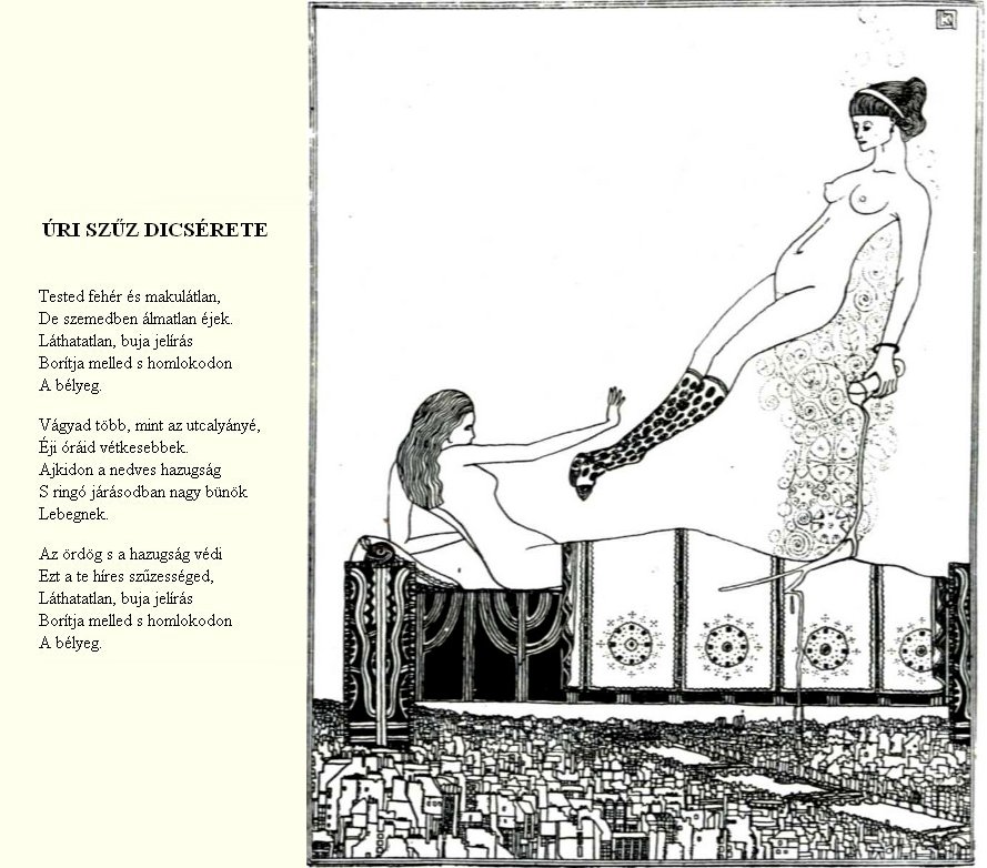 Ady Endre: Az �ri sz�z d�cs�rete